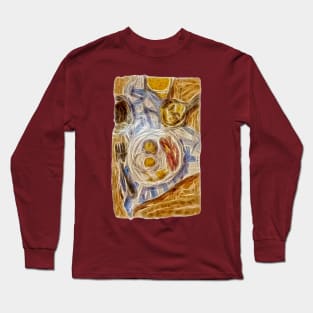 Scrambled Eggs with Bacon Long Sleeve T-Shirt